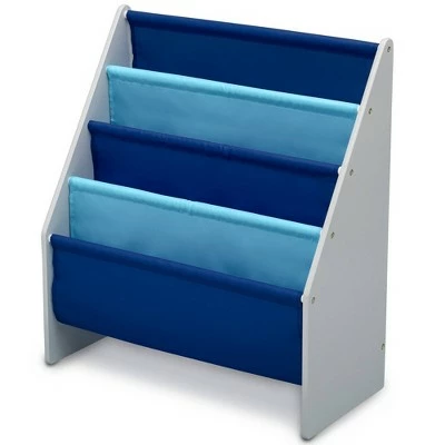 Delta Children Sling Book Rack Bookshelf for Kids' Blue/yellow/red 8 Delta Children Sling Book Rack Bookshelf for Kids' Blue/yellow/red - Image 6