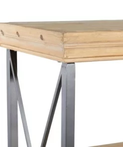 Olivia & May 60" Industrial Bookshelf with 4 Shelves Brown - Olivia & May -Bookshelves Sales Shop unnamed file 5078