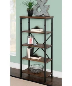 54" Austin Bookshelf Brown - Linon