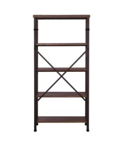 54" Austin Bookshelf Brown - Linon -Bookshelves Sales Shop unnamed file 5092