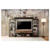 Stonehedge Industrial Pipe Inspired Pier Cabinet Black/Natural - HOMES: Inside + Out -Bookshelves Sales Shop unnamed file 5136
