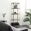 Olivia & May Industrial Wood Rectangle Wall Shelf - Olivia & May -Bookshelves Sales Shop unnamed file 5138