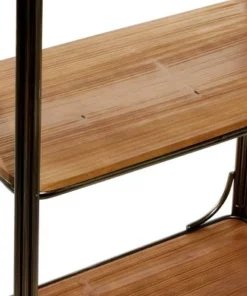 Olivia & May Industrial Wood Rectangle Wall Shelf - Olivia & May -Bookshelves Sales Shop unnamed file 5139