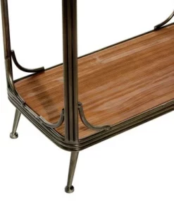 Olivia & May Industrial Wood Rectangle Wall Shelf - Olivia & May -Bookshelves Sales Shop unnamed file 5140