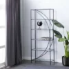 Olivia & May Industrial Iron Wall Shelf Black - Olivia & May 1 Olivia & May Industrial Iron Wall Shelf Black - Olivia & May -Bookshelves Sales Shop unnamed file 5145