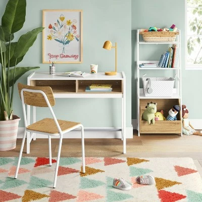 Bly Kids' Bookshelf with Storage White - Pillowfort™ 3 Bly Kids' Bookshelf with Storage White - Pillowfort™