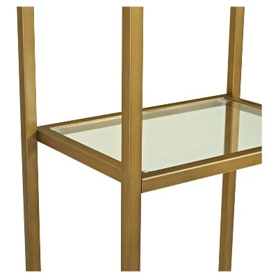 73" Aimee Narrow Etagere - Crosley 5 73" Aimee Narrow Etagere - Crosley - Image 3