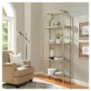80.5" Aimee Etagere Gold - Crosley -Bookshelves Sales Shop unnamed file 5213