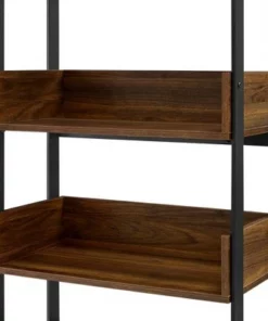 64" Remington Modern Industrial Box Shelf Bookcase - Saracina Home Gray Wash -Bookshelves Sales Shop unnamed file 5223