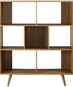 52" Realm Bookshelf Walnut - Modway -Bookshelves Sales Shop unnamed file 5235