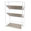 Atlantic Folding 3-Tier Shelf - urb SPACE White 1 Atlantic Folding 3-Tier Shelf - urb SPACE White -Bookshelves Sales Shop unnamed file 5245