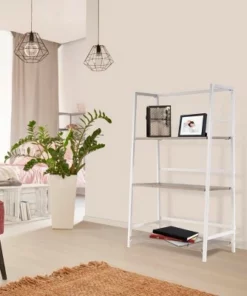 Atlantic Folding 3-Tier Shelf - urb SPACE White 15 Atlantic Folding 3-Tier Shelf - urb SPACE White -Bookshelves Sales Shop unnamed file 5250