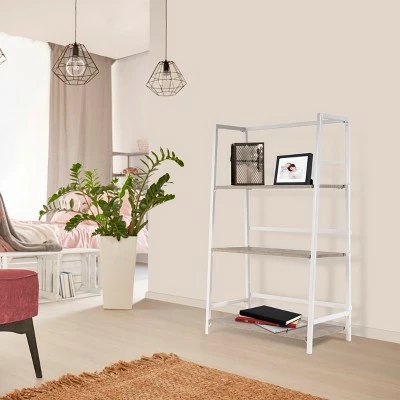 Atlantic Folding 3-Tier Shelf - urb SPACE White 8 Atlantic Folding 3-Tier Shelf - urb SPACE White - Image 6