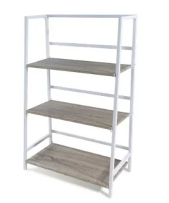 Atlantic Folding 3-Tier Shelf - urb SPACE White 16 Atlantic Folding 3-Tier Shelf - urb SPACE White -Bookshelves Sales Shop unnamed file 5251