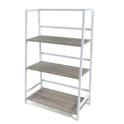 Atlantic Folding 3-Tier Shelf - urb SPACE White 9 Atlantic Folding 3-Tier Shelf - urb SPACE White - Image 7