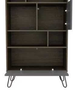 67" Aster 7 Tier Shelf Bookshelf Brown - RST Brands -Bookshelves Sales Shop unnamed file 5258