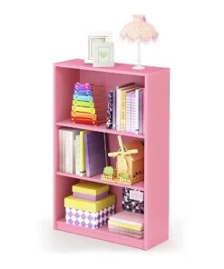 Furinno Jaya Home Simple Sleek Wooden 3 Tier Adjustable Open Bookcase Display Closet Storage Shelf for Living Room and Bedroom Spaces, Pink (2 Pack) 8 Furinno Jaya Home Simple Sleek Wooden 3 Tier Adjustable Open Bookcase Display Closet Storage Shelf for Living Room and Bedroom Spaces, Pink (2 Pack) -Bookshelves Sales Shop unnamed file 5263
