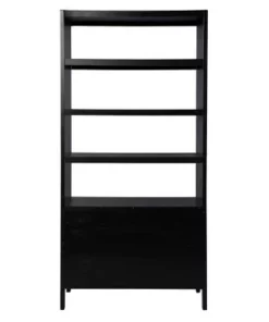 74" Groveholme Bookcase/Storage Shelf Black/Gold - Aiden Lane 16 74" Groveholme Bookcase/Storage Shelf Black/Gold - Aiden Lane -Bookshelves Sales Shop unnamed file 5270