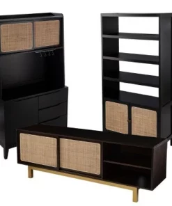 74" Groveholme Bookcase/Storage Shelf Black/Gold - Aiden Lane 19 74" Groveholme Bookcase/Storage Shelf Black/Gold - Aiden Lane -Bookshelves Sales Shop unnamed file 5273