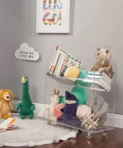 Babyletto Presto Acrylic Bookcase and Cart - Clear 7 Babyletto Presto Acrylic Bookcase and Cart - Clear -Bookshelves Sales Shop unnamed file 5300