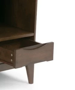 57" Pearson Solid Hardwood Cube Storage with Drawers Walnut Brown - WyndenHall 15 57" Pearson Solid Hardwood Cube Storage with Drawers Walnut Brown - WyndenHall -Bookshelves Sales Shop unnamed file 5305