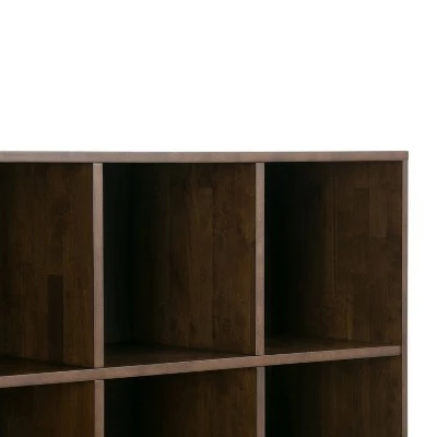 57" Pearson Solid Hardwood Cube Storage with Drawers Walnut Brown - WyndenHall 8 57" Pearson Solid Hardwood Cube Storage with Drawers Walnut Brown - WyndenHall - Image 6