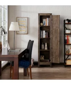 70.86" Doney 4 Shelf Bookcase Oak - miBasics -Bookshelves Sales Shop unnamed file 5333