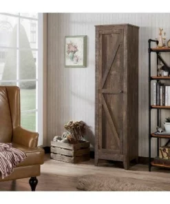 70.86" Doney 4 Shelf Bookcase Oak - miBasics -Bookshelves Sales Shop unnamed file 5335