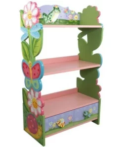 Magic Garden Floral Bookshelf - Fantasy Fields by Teamson Kids -Bookshelves Sales Shop unnamed file 5347