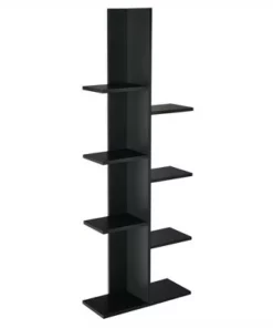 Costway 8-shelf Bookcase Freestanding Tree shelf Display Storage Stand BlackWhite -Bookshelves Sales Shop unnamed file 536