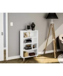 40.75" Monterey 4 Shelf Bookshelf White - Chique -Bookshelves Sales Shop unnamed file 5363