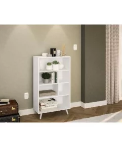 40.75" Monterey 4 Shelf Bookshelf White - Chique -Bookshelves Sales Shop unnamed file 5365