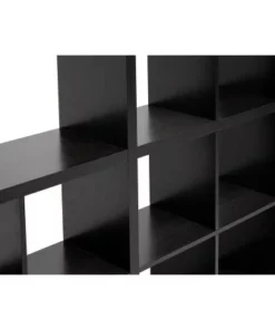 11.50" Sunna Modern Cube Shelving Unit Dark Brown - Baxton Studio