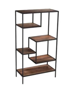 58.75" Thropel Reclaimed Wood Etagere Natural/Gray - Aiden Lane -Bookshelves Sales Shop unnamed file 5391