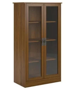 53" Auburn Hill Bookcase with Glass Doors Room & Joy Brown 8 53" Auburn Hill Bookcase with Glass Doors Room & Joy Brown -Bookshelves Sales Shop unnamed file 5438