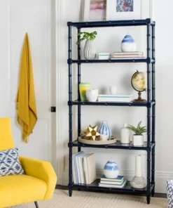 Ebo Coastal Etagere - Safavieh Beige