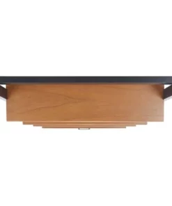 71.96" Vlad 3 Shelves and 1 Door Etagere Natural/Charcoal - Safavieh -Bookshelves Sales Shop unnamed file 5455