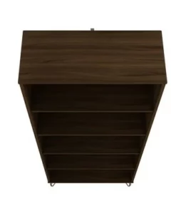 Rockefeller 5 Shelf Bookcase - Manhattan Comfort Tatiana Midnight Blue -Bookshelves Sales Shop unnamed file 5467