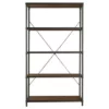 72" Webster 4 Shelf Mixed Media Bookshelf Black - Inspire Q 1 72" Webster 4 Shelf Mixed Media Bookshelf Black - Inspire Q -Bookshelves Sales Shop unnamed file 5477