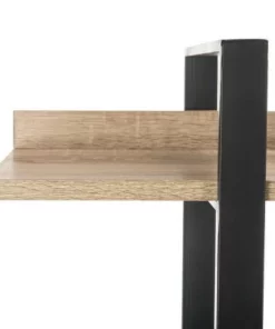 Melissa 4 Tier Etagere Oak - Safavieh -Bookshelves Sales Shop unnamed file 5492