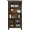 78" Hartford Open Bookcase - Martin Furniture White -Bookshelves Sales Shop unnamed file 5524