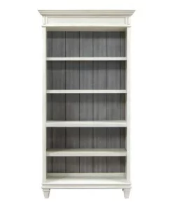 78" Hartford Open Bookcase - Martin Furniture White -Bookshelves Sales Shop unnamed file 5527