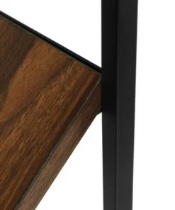 68" Anti Gravity Inverted V Bookshelf - Saracina Home Dark Walnut -Bookshelves Sales Shop unnamed file 5531