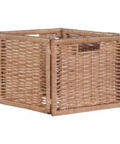 67" Flip Flop Square Folding Bookcase with Wicker Storage Baskets - Regency Oak/natural 14 67" Flip Flop Square Folding Bookcase with Wicker Storage Baskets - Regency Oak/natural -Bookshelves Sales Shop unnamed file 5537