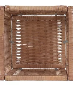 67" Flip Flop Square Folding Bookcase with Wicker Storage Baskets - Regency Oak/natural 15 67" Flip Flop Square Folding Bookcase with Wicker Storage Baskets - Regency Oak/natural -Bookshelves Sales Shop unnamed file 5538