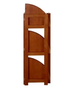 Cakewalk High Corner Folding Bookcase - Regency Cherry 10 Cakewalk High Corner Folding Bookcase - Regency Cherry -Bookshelves Sales Shop unnamed file 5548