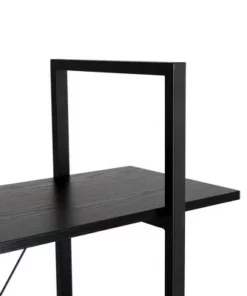 Modern Industry Metal/Wooden 4 Tier Bookcase with Shelves - Glitzhome Black 16 Modern Industry Metal/Wooden 4 Tier Bookcase with Shelves - Glitzhome Black -Bookshelves Sales Shop unnamed file 591