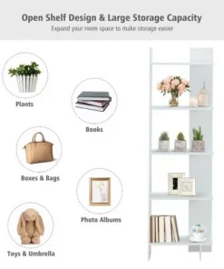 Costway 5-Tier Bookcase Storage Open Shelves Display Unit Room Divider -Bookshelves Sales Shop unnamed file 628