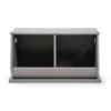 Wood Toy Storage Cubby and Kids' Bookcase Gray - Humble Crew -Bookshelves Sales Shop unnamed file 637
