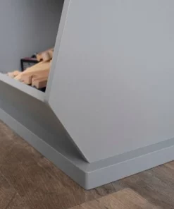 Wood Toy Storage Cubby and Kids' Bookcase Gray - Humble Crew -Bookshelves Sales Shop unnamed file 640